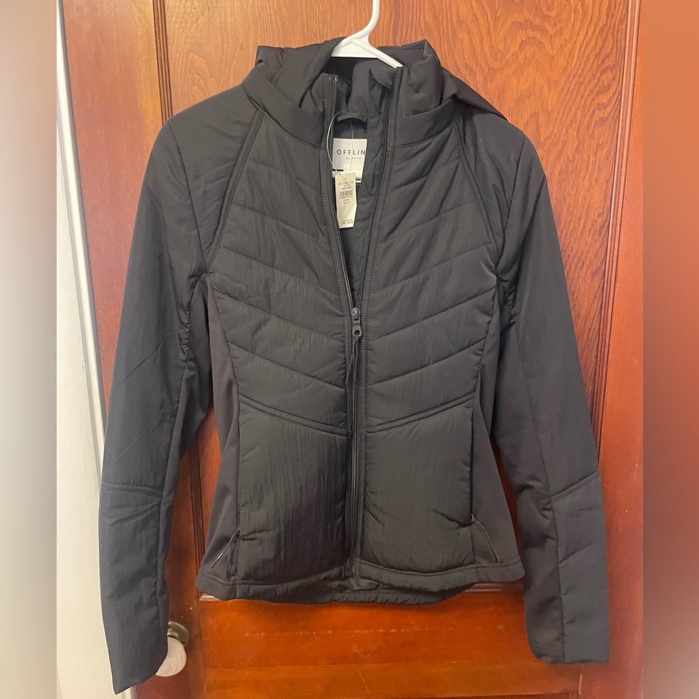 Aerie offline black jacket